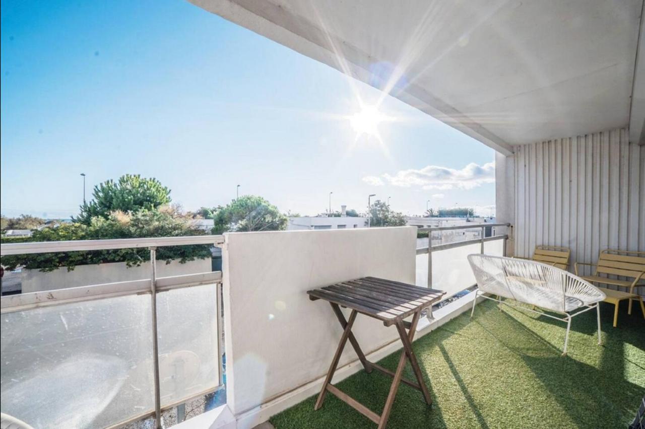 Le Calderini Appart - Face Plage Wifi Et Park Gratuit Calme - Resid Le Surcouf -Top Pros Servicesconciergerie La Grande Motte Luaran gambar